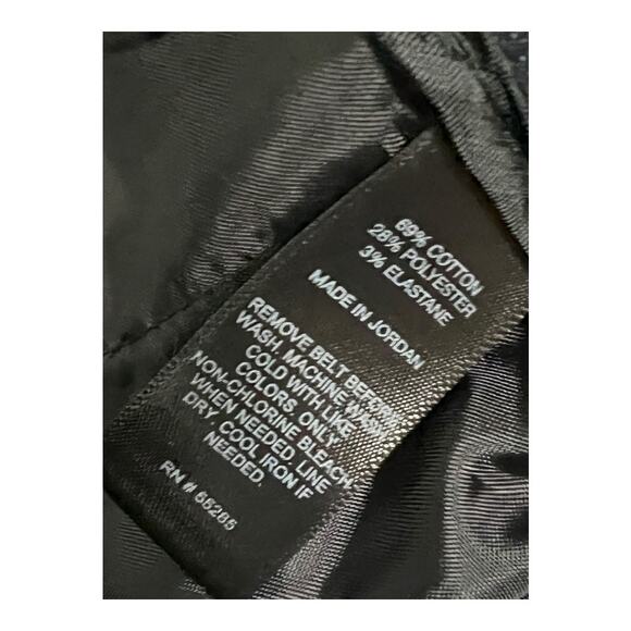 Express Navy blue chambray Chino short size 8 - Picture 4 of 5